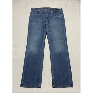Levi's 559 Relaxed Straight Fit Jeans Men's 38×34‎ Blue Denim Pants Whiskers